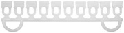 Kirsch U-Kiskon Liukuraina 10Kpl (7314100940511)