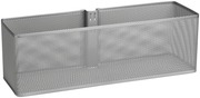 Elfa Classic Meshkori Iso 333088 Seinäkiskoon  435X135x144mm Platina (7315493330880)