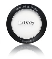 Isadora 9G Matt Fixing Powder 00 Transparent Puuteri (7317851249001)