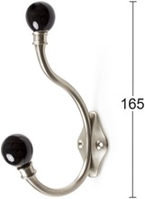 Habo Koukku Antique Harjattu Nikkeli (7317900178788)