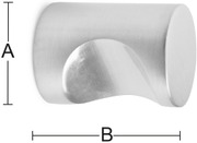Habo Nuppivedin Isac 19Mm Harjattu Kromi (7317900179778)