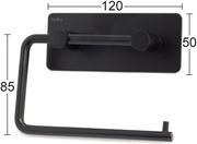 Habo Wc-Paperiteline Angle Musta (7317901003898)