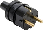Gelia Pistotulppa Pvc Maadoitettu Ip44 Musta (7318270008163)