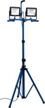Gelia Worklight Työmaavalaisin T2x50s Led Lattia- Ja Teleskooppijalustalla, 2X50 W, Ip65 (7318270040897)