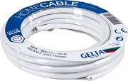 Gelia Asennuskaapeli 5M Msoy 2X0.75 H03vv-F Valkoinen (7318270106890)
