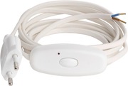 Gelia Valaisinjohto 2,5M Himmentimellä 10-150W Valkoinen (7318272360726)