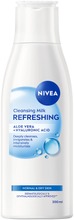 Nivea 200Ml Daily Essentials Refreshing Cleansing Milk Puhdistusemulsio Normaalille Iholle (7319478110009)