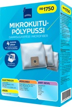 Rainbow Pölypussi Rb1750 4Kpl + Moottorisuodatin (7319599012299)