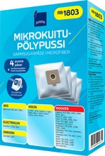 Rainbow Pölypussi Rb1803 4Kpl + Moottorisuodatin (7319599012312)