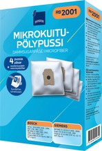 Rainbow Pölypussi Rb2001 4Kpl + Moottorisuodatin (7319599012350)