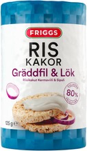 Friggs Kermaviilin & Sipulin Makuinen Riisikakku 125G (7320496055821)