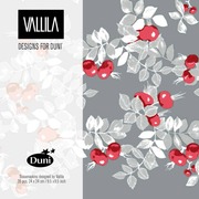 Duni Vallila 20Kpl 24Cm 3-Krs Ruusunen Lautasliina (7321011705269)