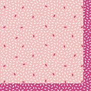 Duni 20Kpl 24Cm 3-Krs Rice Pinkki Lautasliina (7321011886326)
