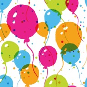 Duni Paper+ Design 20Kpl 33Cm 3-Krs Splash Balloons Lautasliina (7321011919864)