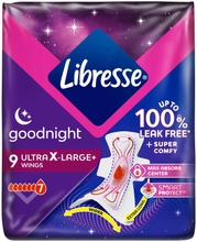 Libresse Yöside Ultra Night Extra Wing 9 Kp (7322540918267)