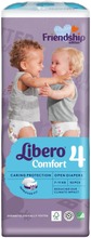 Libero Comfort Teippivaippa Koko 4, 52Kpl, 7-11Kg (7322541083674)