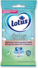 Lotus Fresh To Go Protect Kostea Nenäliina 10 Kpl (7322541326467)