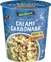 Blå Band Meal Cup Creamy Carbonara Carbonara-Pasta-Ateria 70G