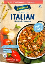 Blå Band Laktoositon Täysjyvä Italian Pata Xl Perhepakkaus Täysjyväspagetti-Kasvis-Mausteseos 265G (7322550035947)