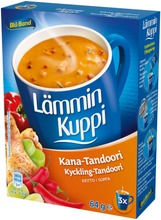 Blå Band Lämmin Kuppi Laktoositon Kana-Tandoorikeitto 3X21g (7322550037651)