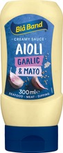 Blå Band Aioli Garlic&Mayo Classic Sauce Valkosipulimajoneesi 300Ml