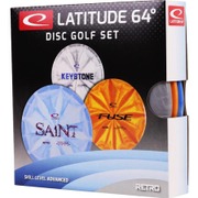 Latitude 64 Retro Burst Frisbeegolfkiekkosetti Aloittelijalle (7330056017091)