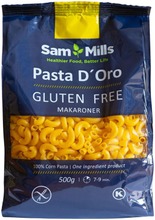 Sammills Pasta D'oro 500G Makaroner Luontaisesti Gluteeniton Pasta (7330968050056)