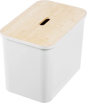 Smartstore Collect Laatikko Bambukannella 76 L Valkoinen (7332462090460)