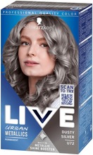 Schwarzkopf Live Urban Metallics U72 Dusty Silver Hiusväri (7332531082846)