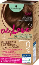 Schwarzkopf Only Love 3.65 Tumma Suklaanruskea Hiusväri (7332531083324)