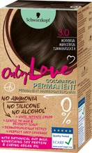 Schwarzkopf Only Love 3.0 Tummanruskea Hiusväri (7332531083447)