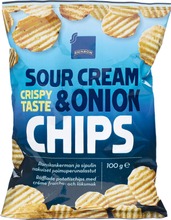 Rainbow 100G Sourcream & Onion Poimuperunalastut (7340011440154)