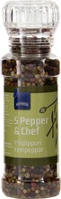 Rainbow 85G 5 Pepper & Chef Viispippurimylly (7340011449188)