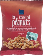 Kuivapaahdettuja, Maustettuja Maapähkinöitä (7340011457381)