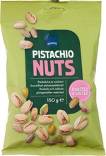 Rainbow 150G Paahdetut Ja Suolatut Kuorelliset Pistaasipähkinät (7340011472605)