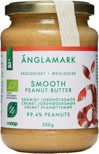 Änglamark 350G Luomumaapähkinävoi Pehmeä (7340011473046)