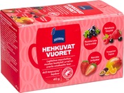 Metsämarjatee/Mansikkatee/Mustaherukkatee/Trooppinen Hedelmätee (7340011473282)
