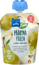 Rainbow Luomu Päärynäsose 90 G, 4 Kk (7340011493563)