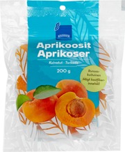 Kuivatut Aprikoosit. Runsaskuituinen. (7340011496434)
