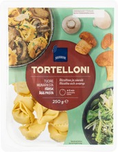 Ricotta-Juustolla Ja Sienillä Täytetty Tuore Munapasta. (7340191117082)