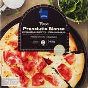 Valkokastiketta, Kinkkua Ja Mozzarellajuustoa Sisältävä Pizza. Pakaste. (7340191122734)