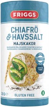 Friggs Gluteeniton Maissikakku Chiansiemenet & Merisuola 130G (7350028543762)