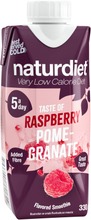 Naturdiet Vlcd Vadelma-Granaattiomena Smoothie 330Ml (7350028546695)
