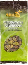 Albina Snacks 50G Pistaasipähkinä Kuorittu (7350057459577)
