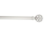 Hasta Smilla Verhotanko Valkoinen 25/28Mm 130-240Cm (7392463139087)