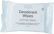 Topz 15 Pcs Cotton Fresh Deodorantti Wipe (7393481002827)