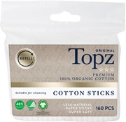 Topz Refill Cotton Sticks 160Pcs (7393481002872)
