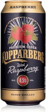 Premium Cider Kopparberg With Raspberry 4,5%, Vadelman Makuinen Omenasiideri Tölkki 44Cl Tölkki 44Cl (7393714161383)