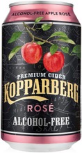 Premium Cider Kopparberg Apple Rosé 0%, Alkoholiton Omenasiideri Tölkki 33Cl