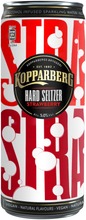 Kopparberg Hard Seltzer 5,0% Strawberry, Hiilihapotettu Alkoholijuoma 330Ml Tölkki (7393714899347)